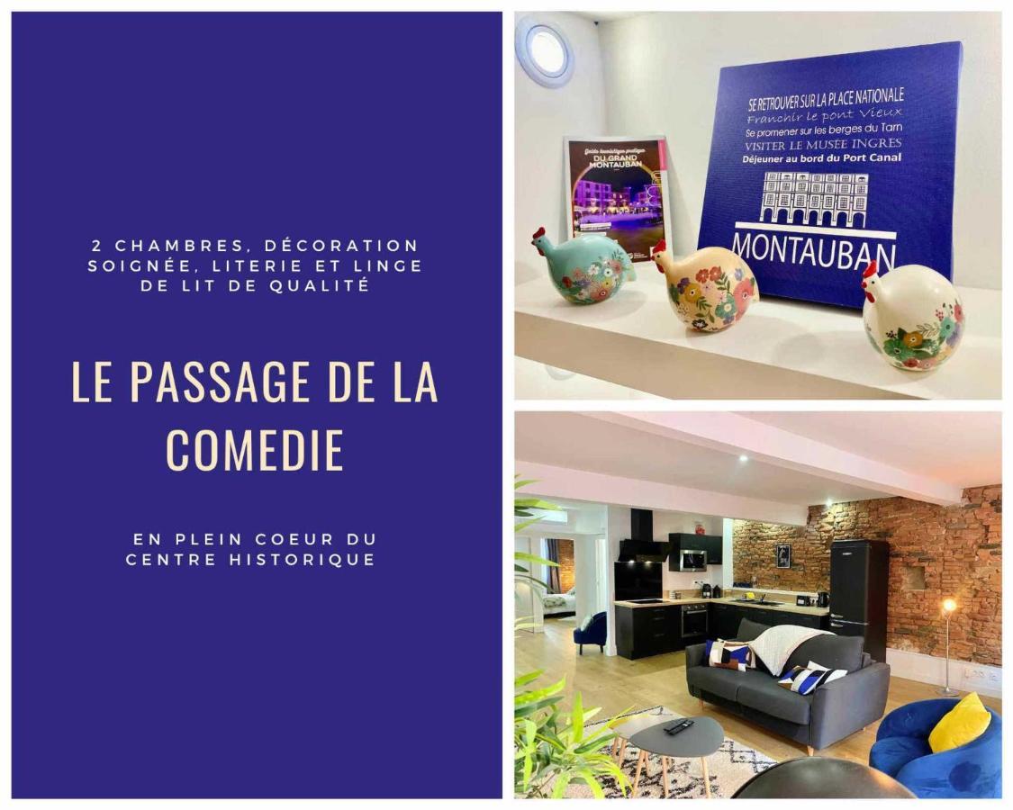 Le Passage De La Comedie - Climatisation & Wifi Fibre Appartement Montauban